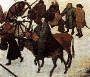 Pieter Bruegel the Elder The Census at Bethlehem Sweden oil painting artist